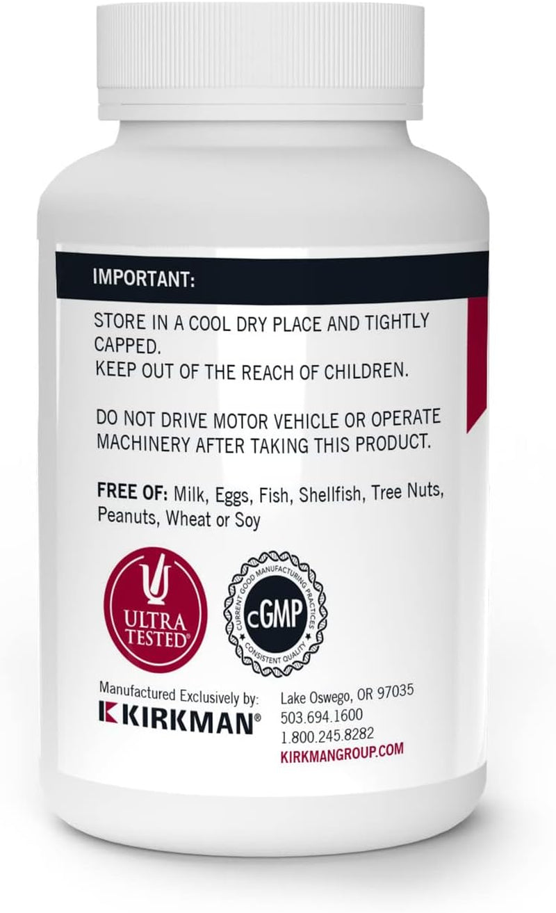 Kirkman - Melatonin 1 Mg Chewable Tablets - 100 Tablets - Promotes Sleep - Refreshing Mint Flavor - Hypoallergenic 