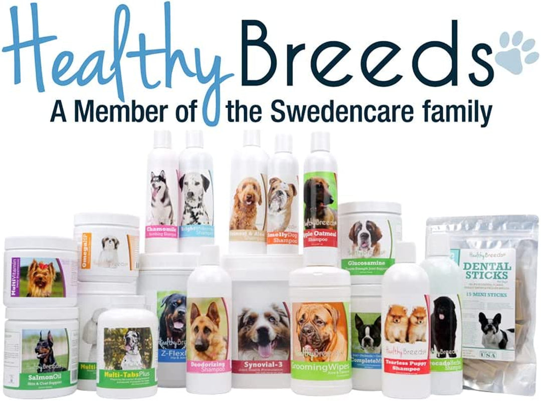 Healthy Breeds Bouvier Des Flandres Omega HP Fatty Acid Skin and Coat Support Soft Chews 90 Count