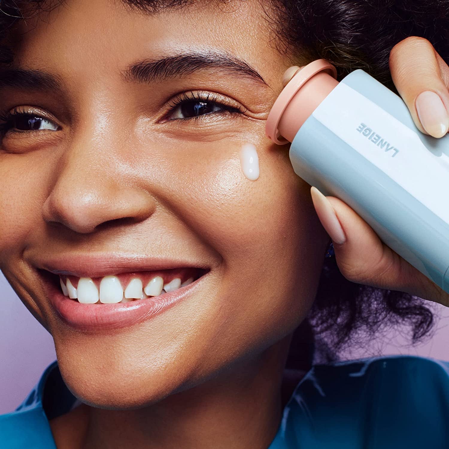 LANEIGE Water Bank Blue Hyaluronic Serum: Peptides, Green Tea Enzyme, Hydrate, Improve Skin Firmness 