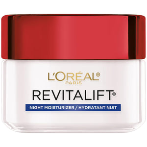 L'Oreal Paris, Revitalift Anti-Wrinkle + Firming Night Cream Moisturizer 1.7 Oz (Pack of 6) 