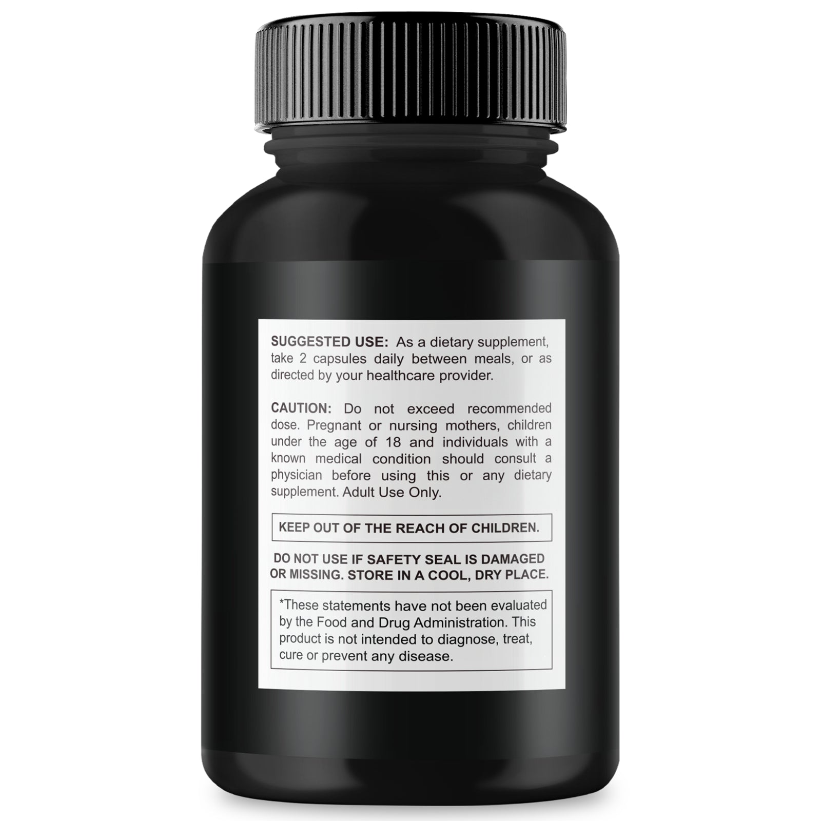 (2 Pack) Biopeak Black HGW Men Supplement Capsules Extra Strength (120 Capsules)