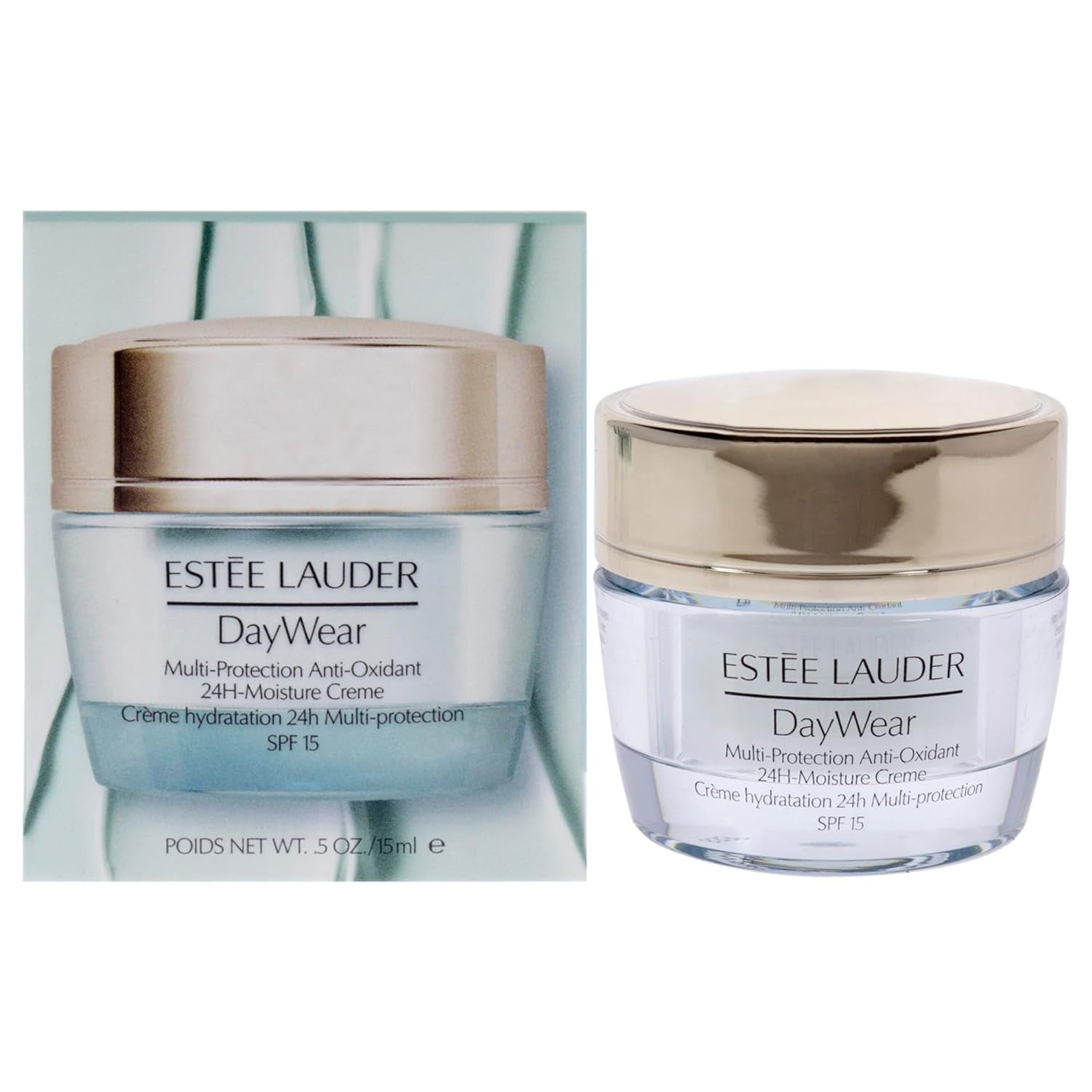 Estee Lauder Daywear Multi Protection anti Oxidant 24 Hour Moisture Creme SPF 15 for Women - 0.5 O