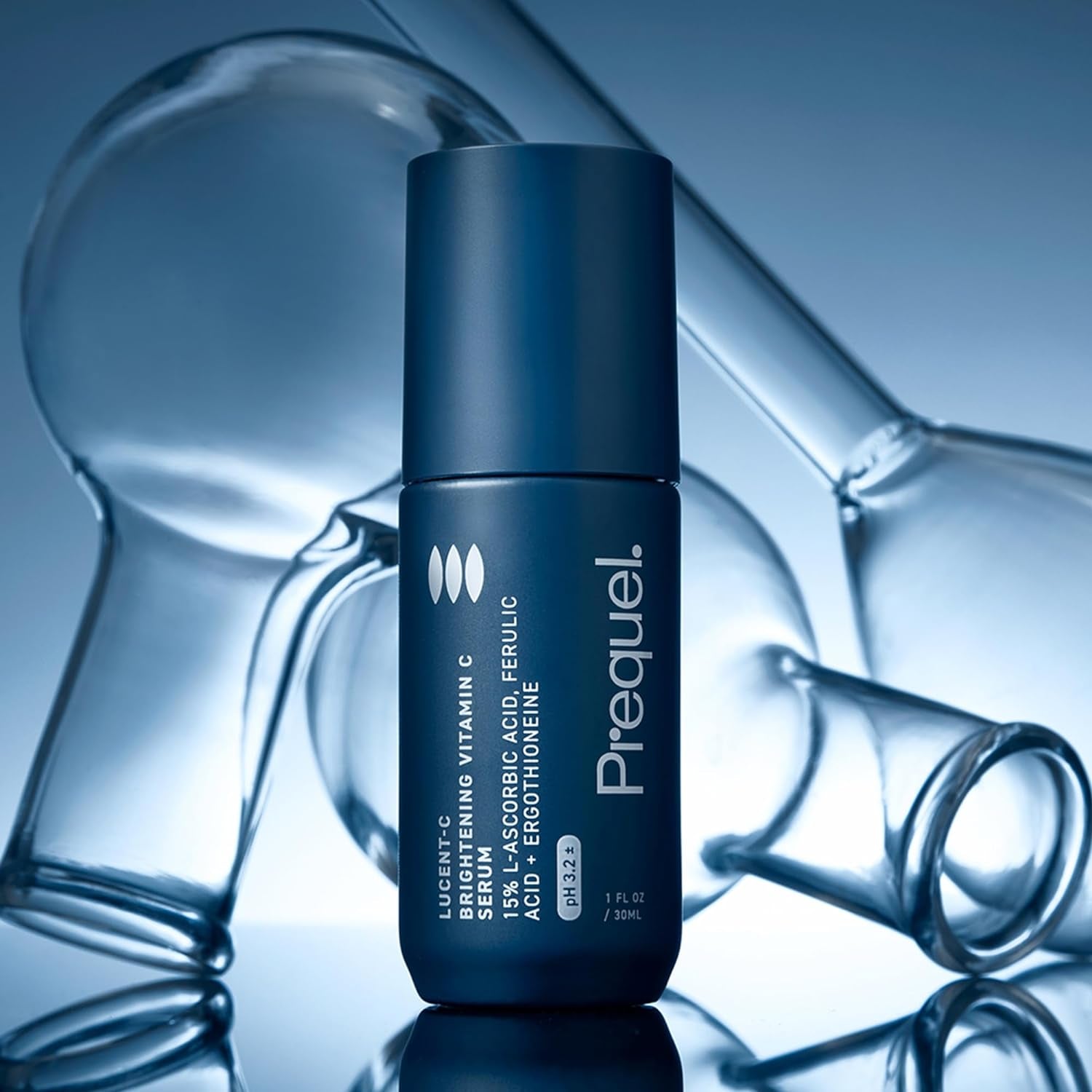 Prequel Skin - Lucent-C Vitamin C Facial Serum - L-Asorbic Acid and Ferulic Acid Face Treatment - 1 Fl Oz 