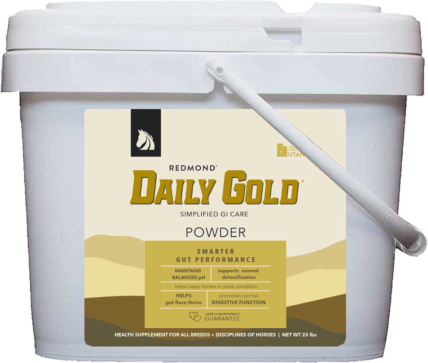 Daily Gold Stress Relief – Natural Digestive and Ulcer Supplement for Horses 