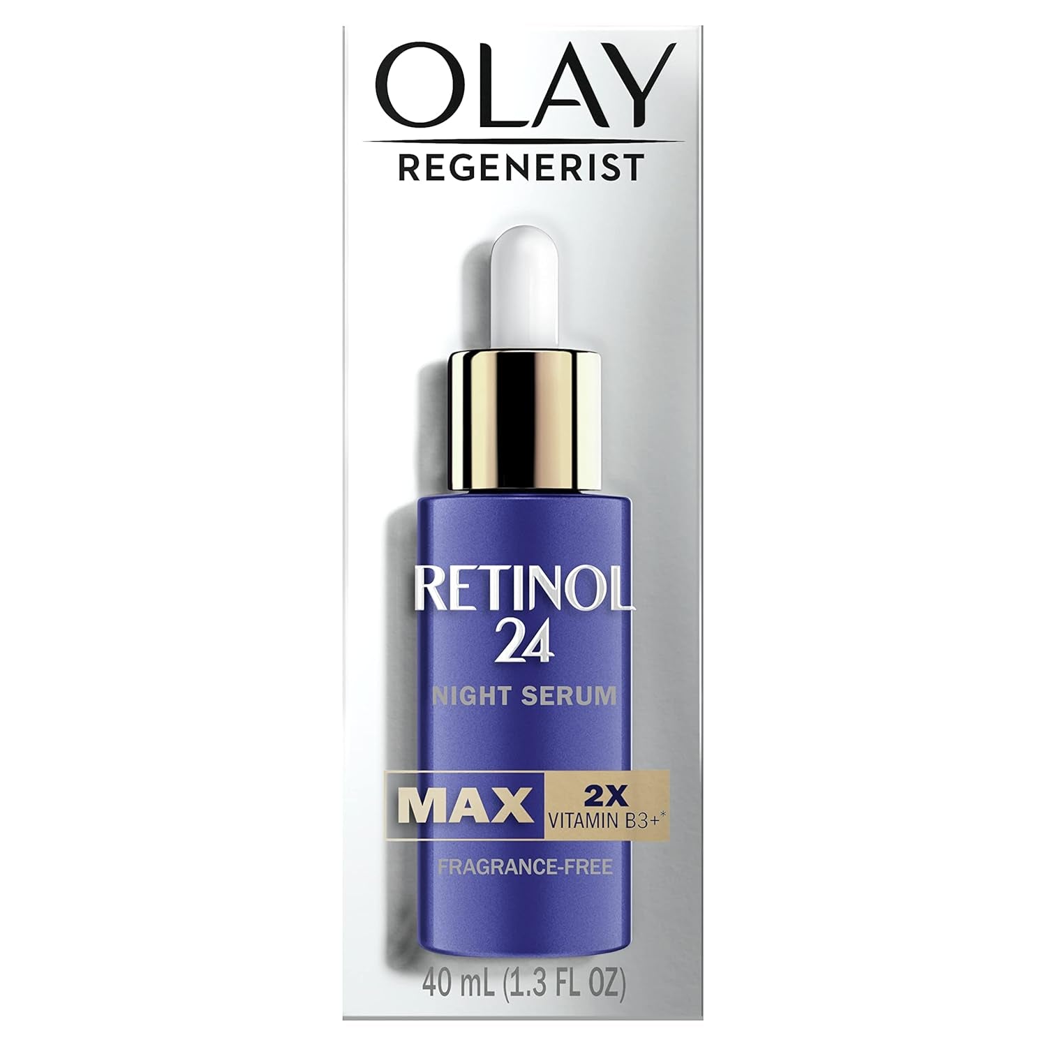 Olay, Regenerist Retinol 24 Max Night Serum, 1.3 Fl Oz 