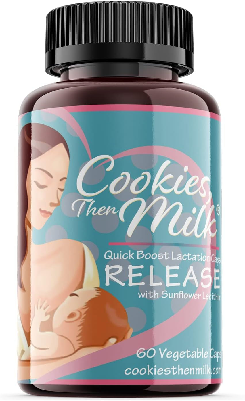 Lactation Support Supplement Capsules, Breastfeeding Essentials Postnatal Increase Breast Milk Supply, Milkflow Aid Pills, Ideal to Induce Postpartum Breastmilk & Feeding Milk