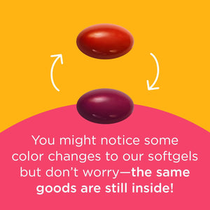 OLLY Ultra Strength Prenatal Multivitamin Softgels with Brain Development Support + Colace Clear Stool Softener Capsules, 28 Count