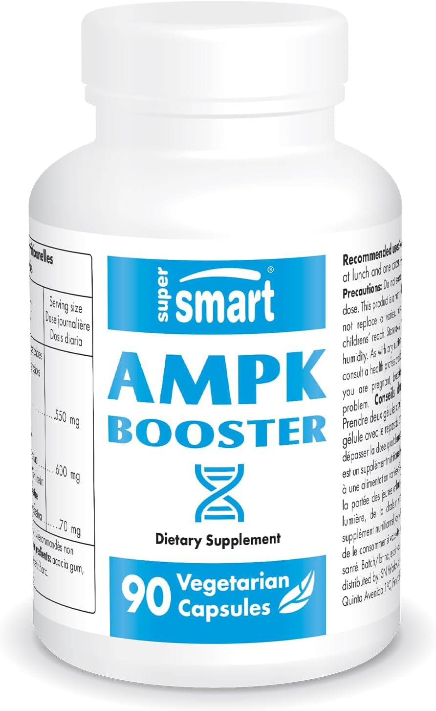 '- AMPK Booster - AMPK Metabolic Activator - with Berberine | Non-Gmo & Gluten Free - 90 Vegetarian Capsules