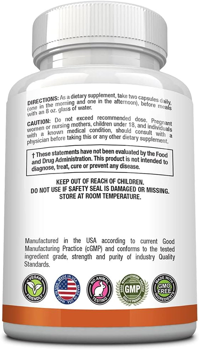 Approved Science® Gutsyl- Leaky Gut Supplement- Protect GI Tract with Aloe Vera, Marshmallow Root, Licorice, and Slippery Elm- Contains Prebiotic and Bioperine- 6 Month Supply- 100% Vegan