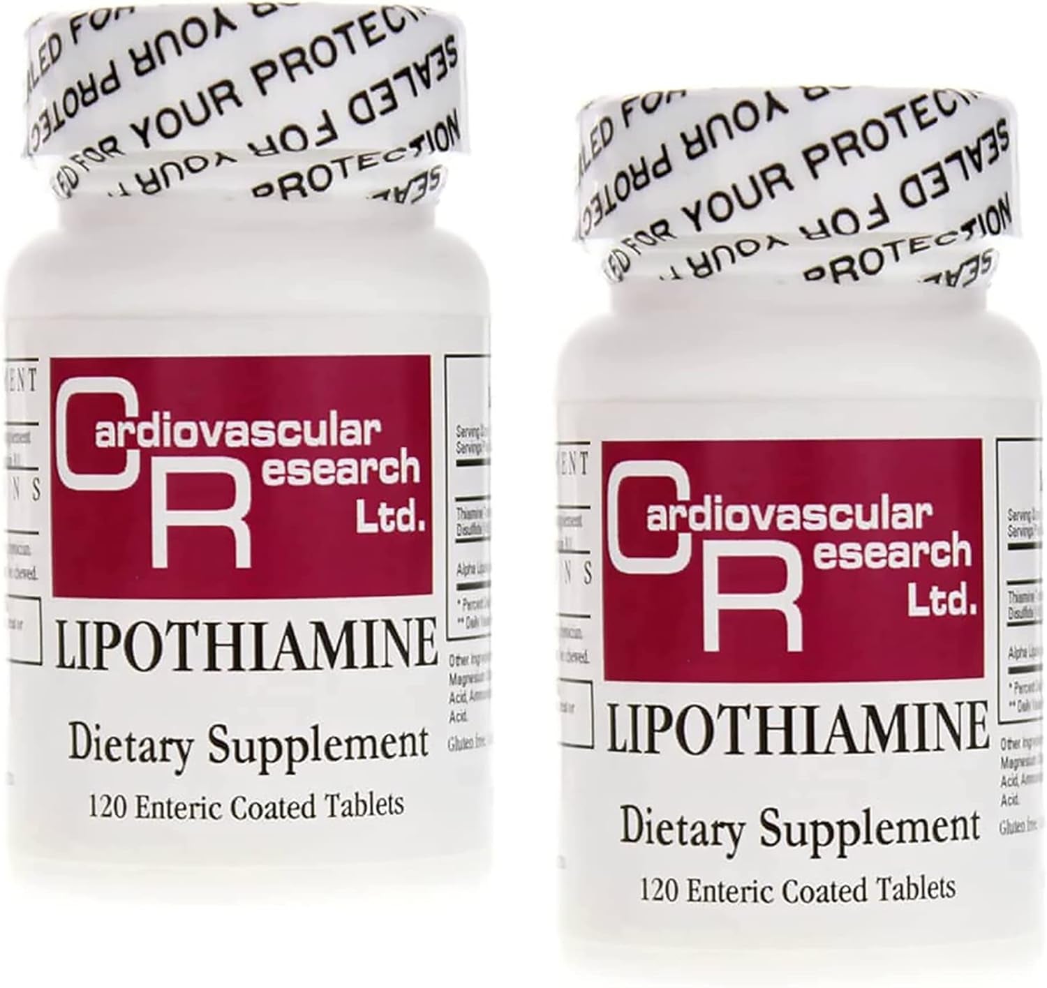 Cardiovascular Research Lipothiamine B Supplement 240 Tablets - Vitami 