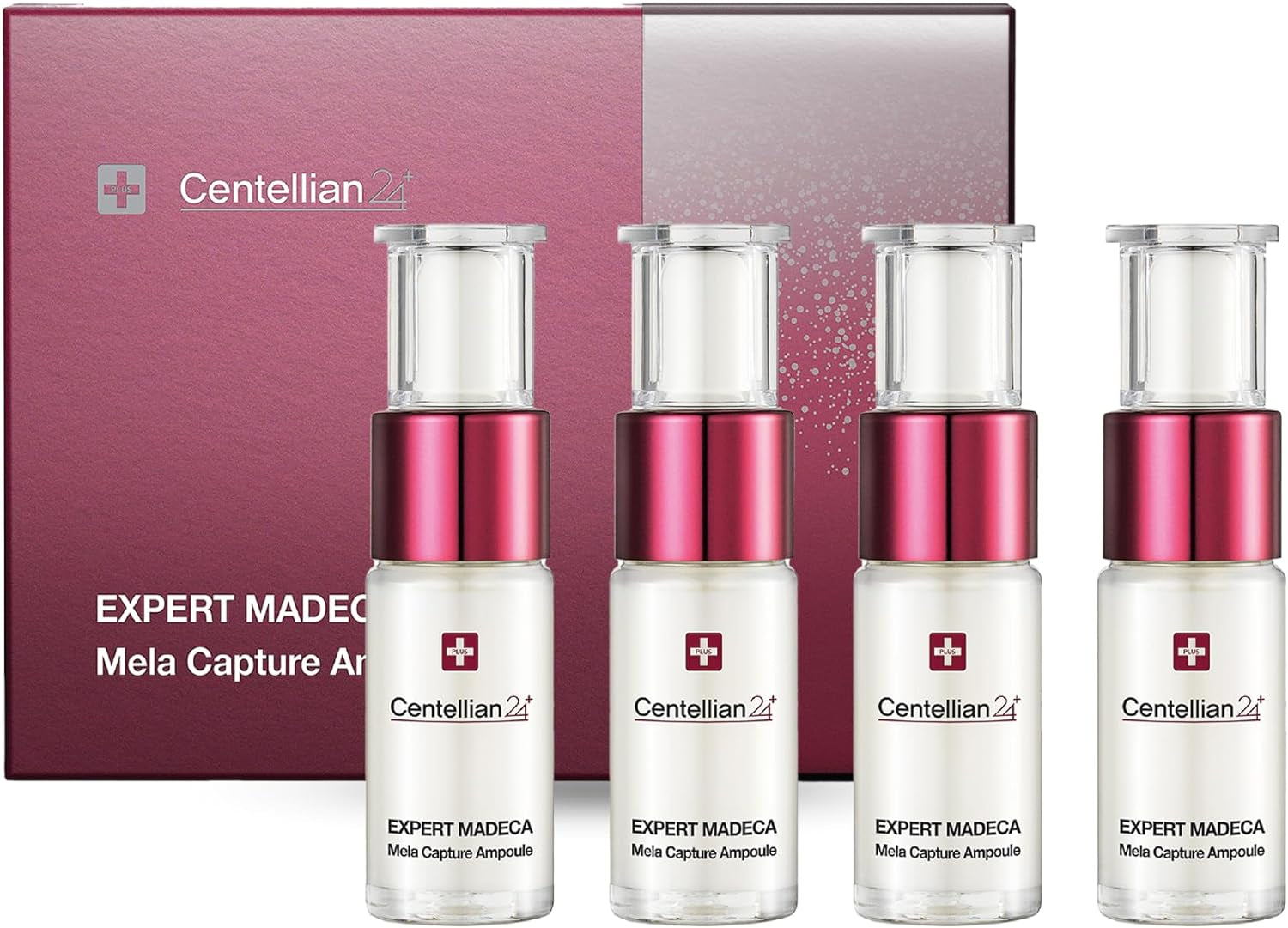 Centellian 24 Expert Ampoule (Season 2, 0.2Fl Oz X 4 Pcs) - Korean Serum for Face. Soothing, Even Tone, Dry Sensitive Skin. TECA, Centella Asiatica, Gotu Kola. 