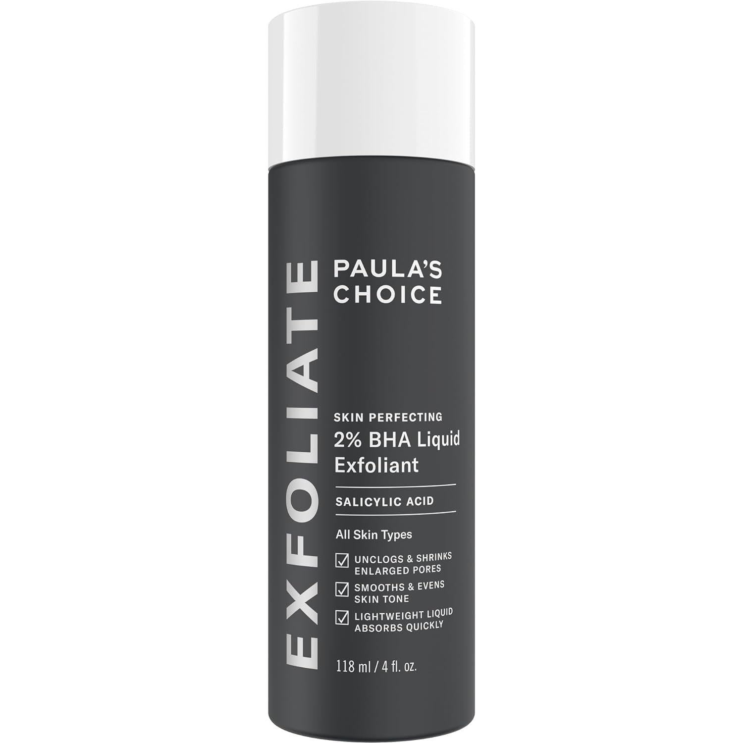 Paula'S Choice Skin Perfecting 2% BHA Liquid Salicylic Acid Exfoliant, Gentle Facial Exfoliator for Blackheads, Large Pores, Wrinkles & Fine Lines, Travel Size, 1 Fluid Ounce 