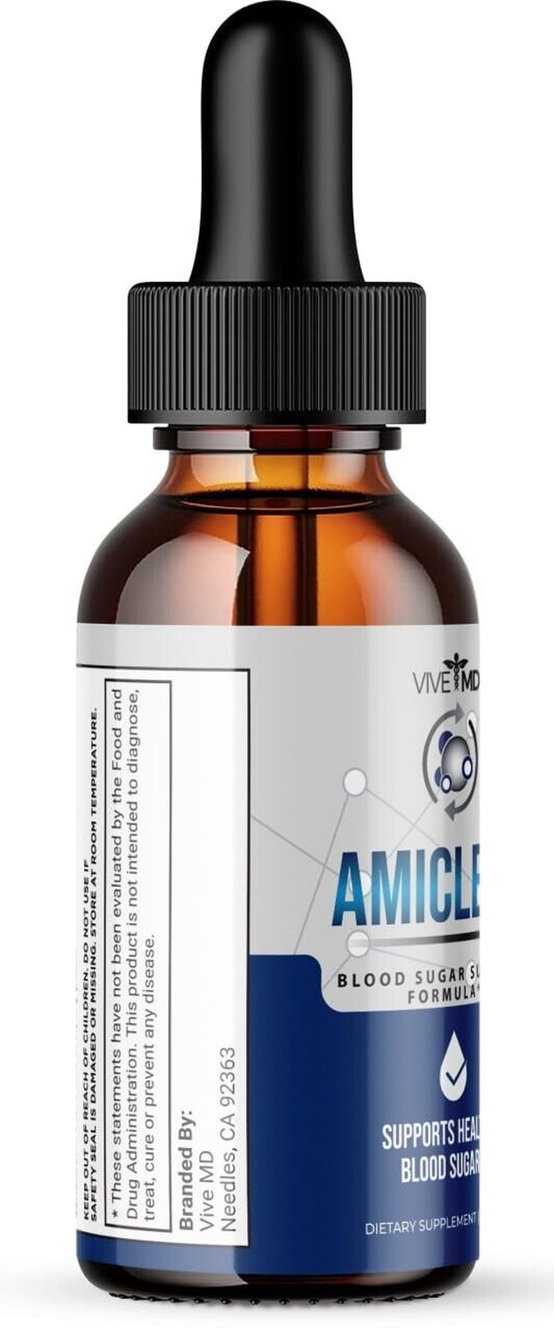 Amiclear Blood Support Dietary Supplement Drops Official Formula (5 Pack)