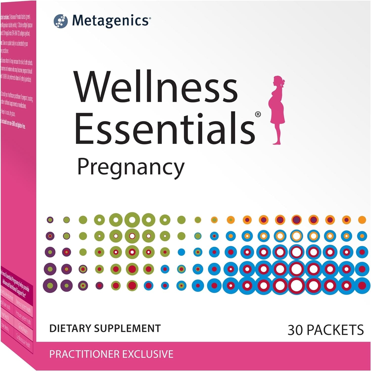 Wellness Essentials Pregnancy - Prenatal, Pregnancy & Nursing Support* - with Omega-3 Fatty Acids - Folate & Antioxidants - Multivitamins for Women 