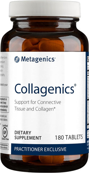 Collagenics - Connective Tissue & Collagen Support Supplement* - Multivitamin & Multimineral - Zinc Supplements - Vitamin C - Pantothenic Acid - Non-Gmo & Gluten-Free - 180 Tablets