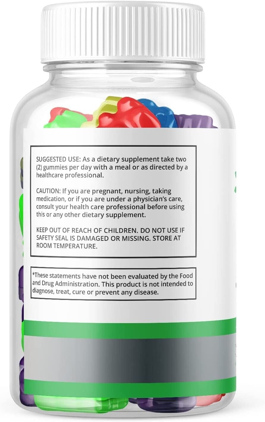 (5 Pack) Green Spectra Gummies - Green Spectra Multivitamin Supplement-300 Gums 