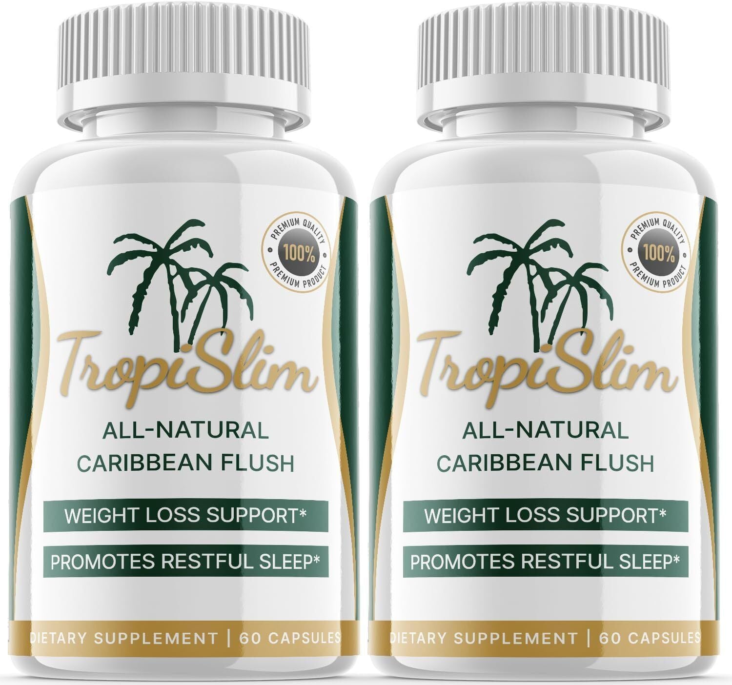 Tropislim Keto Capsules - Tropislim Supplement for Weight Loss ORIGINAL - 2 Pack