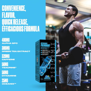 PERFORMIX Supercharged Preworkout - Sustained Energy, Endurance, and Focus - Premium Muscle Supporting Oceanix and Alpha GPC for Hardcore Traning and Body Building (60 Capsules)