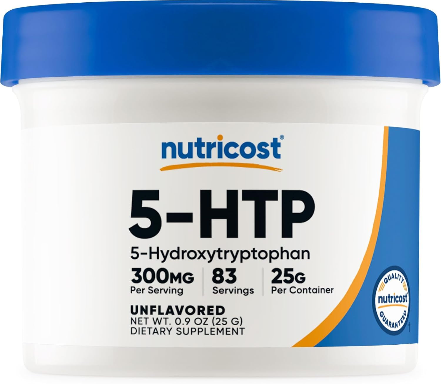 Nutricost 5-HTP Powder 25 Grams (300Mg per Serving) - Gluten Free & Non-Gmo, Pure 5-Htp 