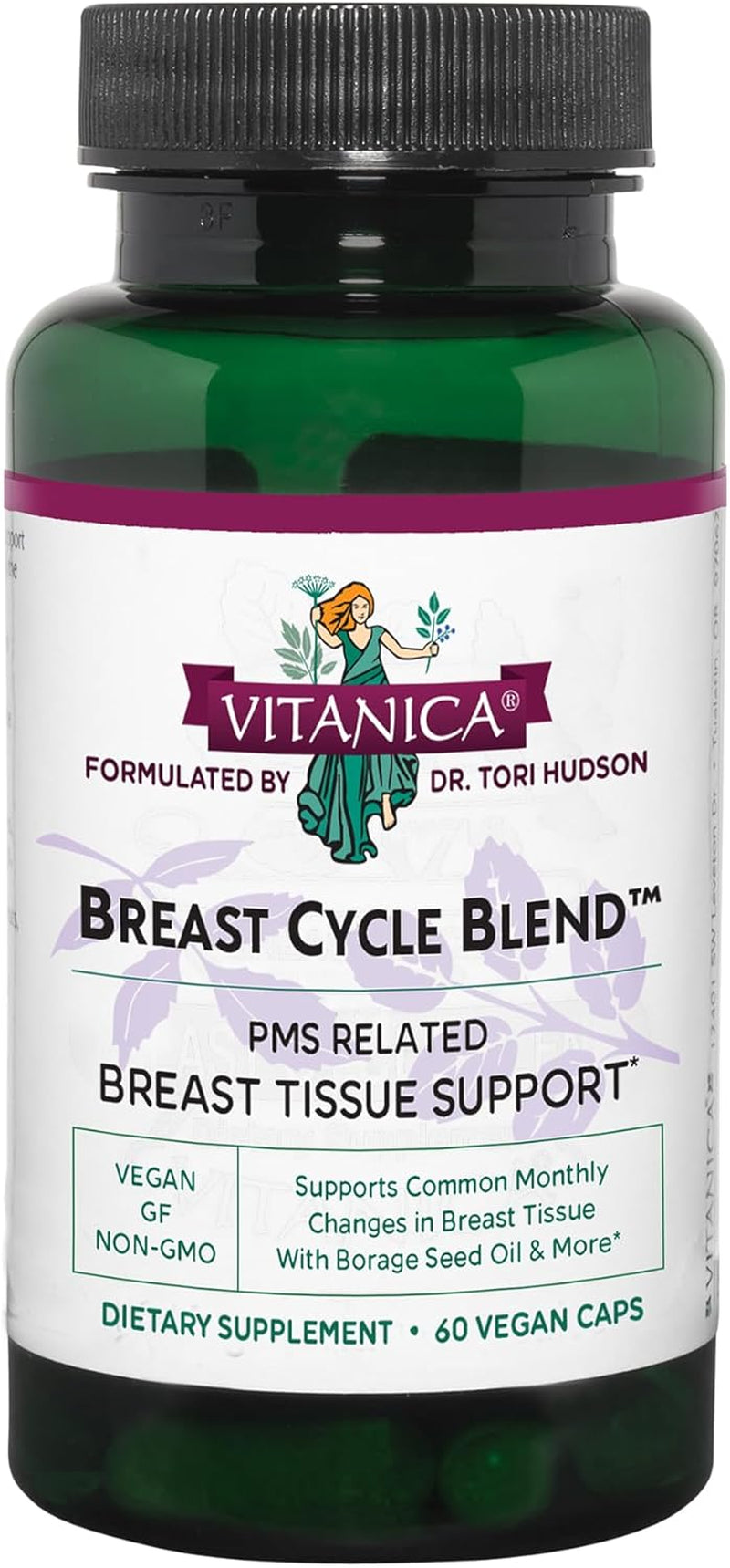 '- Breast Cycle Blend - Breast Cycle Support - 60 Vegetarian Capsules