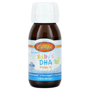 '- Baby'S DHA, 920 Mg Omega-3S + 600 IU (15 Mcg) Vitamin D3, Norwegian, Wild Caught, Sustainably Sourced, 60 Ml (2 Fl Oz)