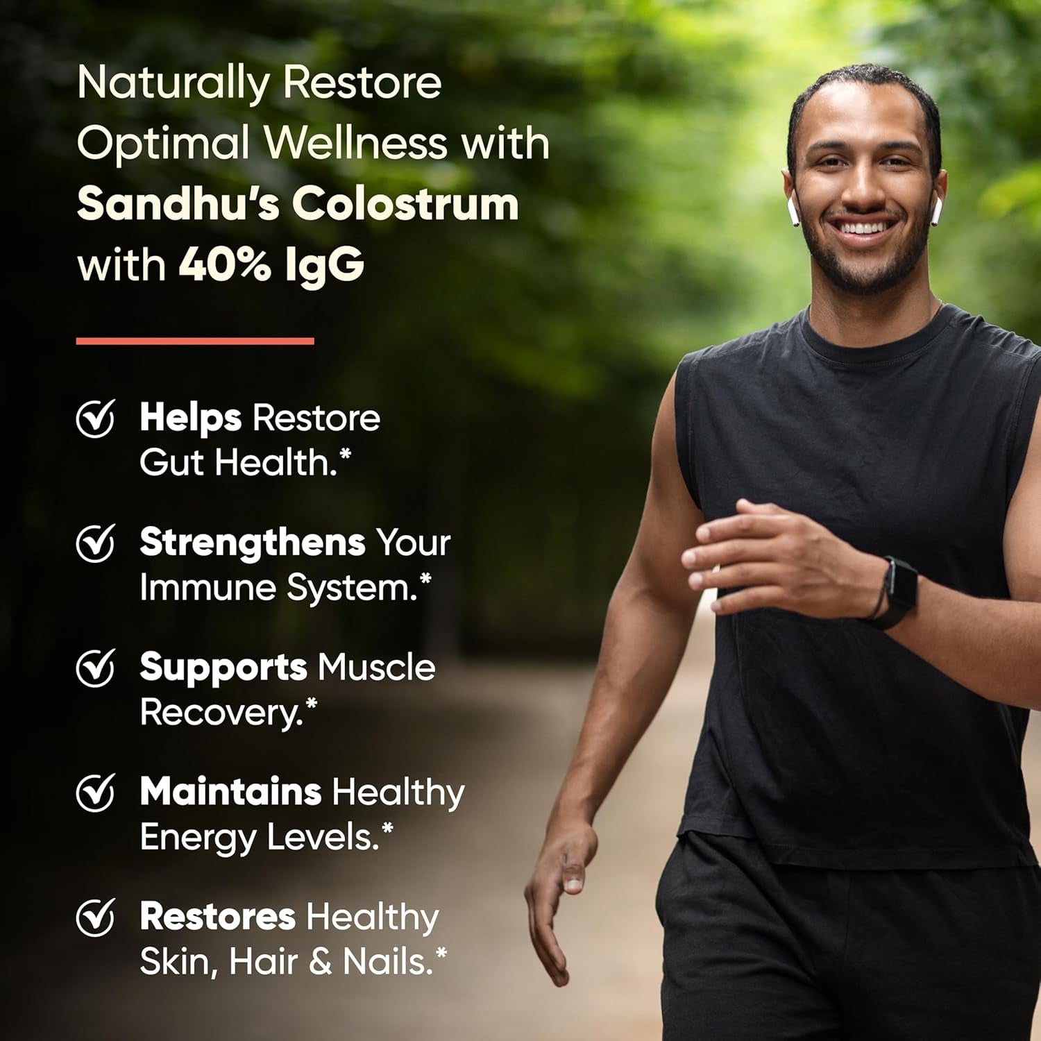 Sandhu'S Pure Bovine Colostrum Powder Supplement for Humans 30 Servings & Beet Root Powder with Bioperine Capsules| Supports Immune, Gut, Muscle and Heart Health, Energy Level| Non-Gmo | Made in USA 
