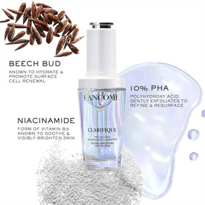 Lancôme Clarifique Pro-Solution Face Serum - Facial Serum for Visibly Reducing Dark Spots & Acne Spots - with 10% PHA and Niacinamide - 1.0 Fl Oz 