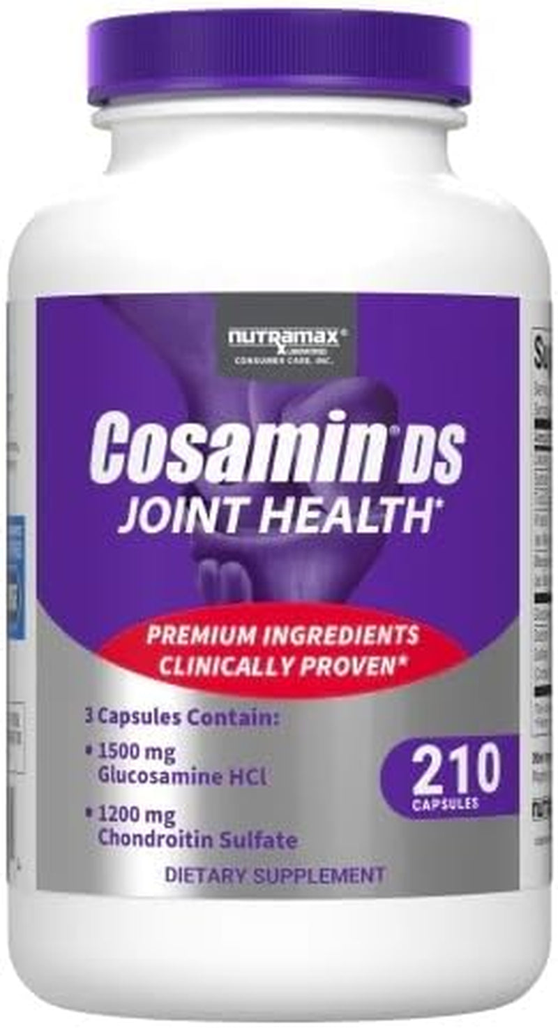 Cos Amin DS Joint with Glucosamine & Chondroitin for Joint Health, 210 Capsules 