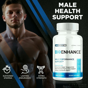 (2 Pack) Bioenhance Male Health Pills to Boost Stamina and Energy Levels
