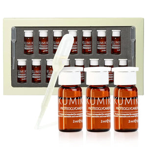 KUMIKO Ultimate Age Defying Matcha Revitalizing Facial Ampoule for Men and Women - Facial Serum Hydrates & Plumps Skin - Defend, Restore and Rejuvenate All Skin Types with Vitamin C - 5 Vials