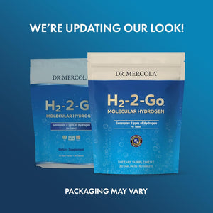 H2-2-Go Molecular Hydrogen, 60 Servings (60 Tablets), 8 Ppm of Hydrogen per Tablet, Dietary Supplement, Supports Circulatory Health 