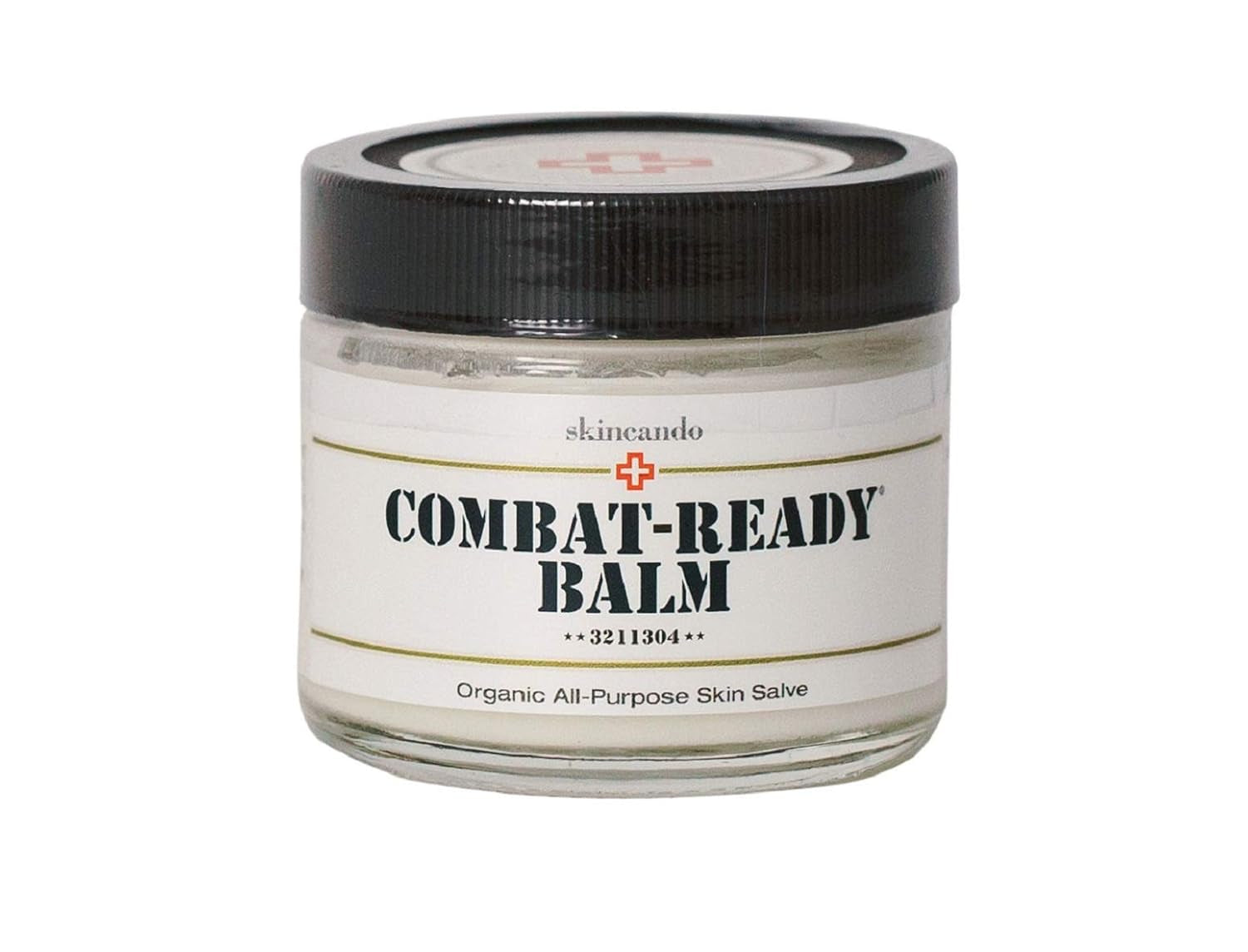 Combat Ready Skin Balm 2Oz by Skincando – All Natural - Intensive Moisturizer – Skin Cream - Organic Ingredients – Apricot Kernel Oil – Grapefruit Seed Extract – Black Spruce - Black Tea Moisturizer