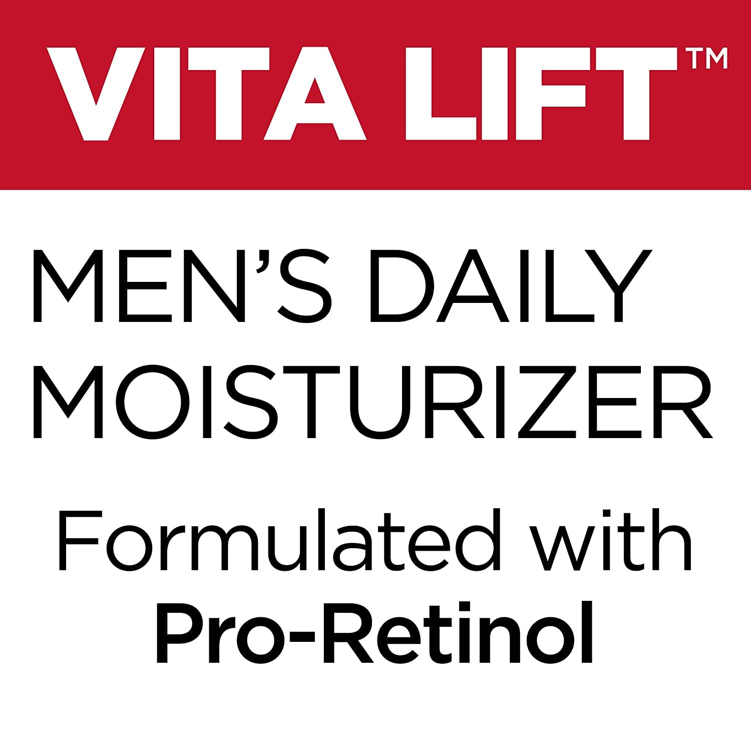 L'Oreal Paris Men Expert Vitalift Anti-Wrinkle & Firming Face Moisturizer with Pro-Retinol, 1.6 Oz
