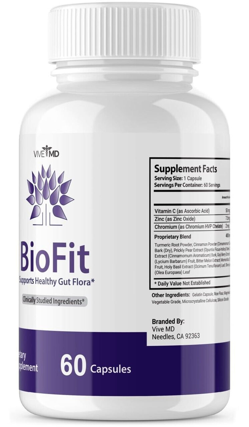 Biofit Probiotic Dietary Supplement - Official Formula (1 Pack)