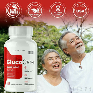 (1 Bottle) Glucocare Dietary Supplement, Gluco Care Supports Inflammation Pills