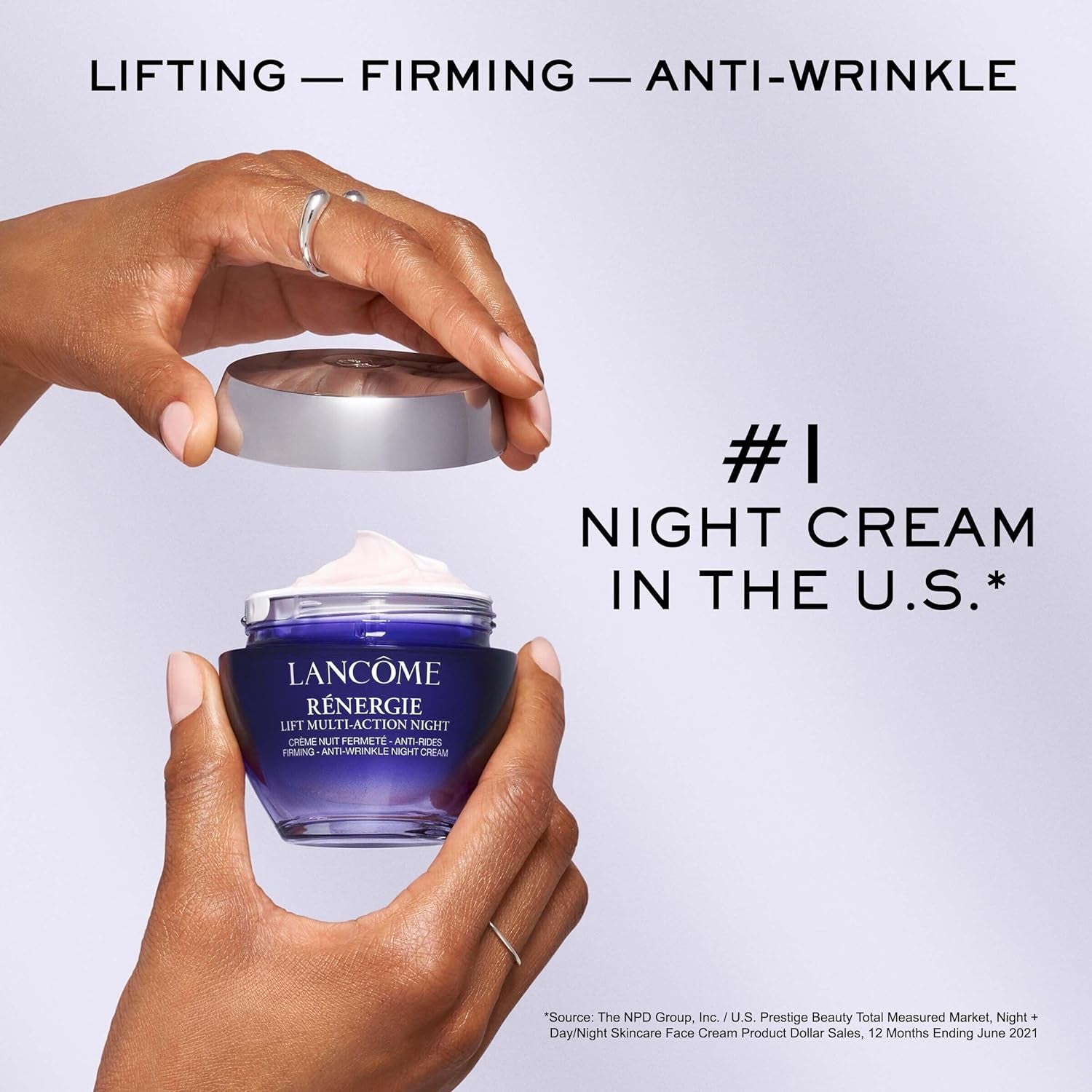 Lancôme​ Rénergie Multi-Action Night Cream - for Lifting & Firming - with Hyaluronic Acid