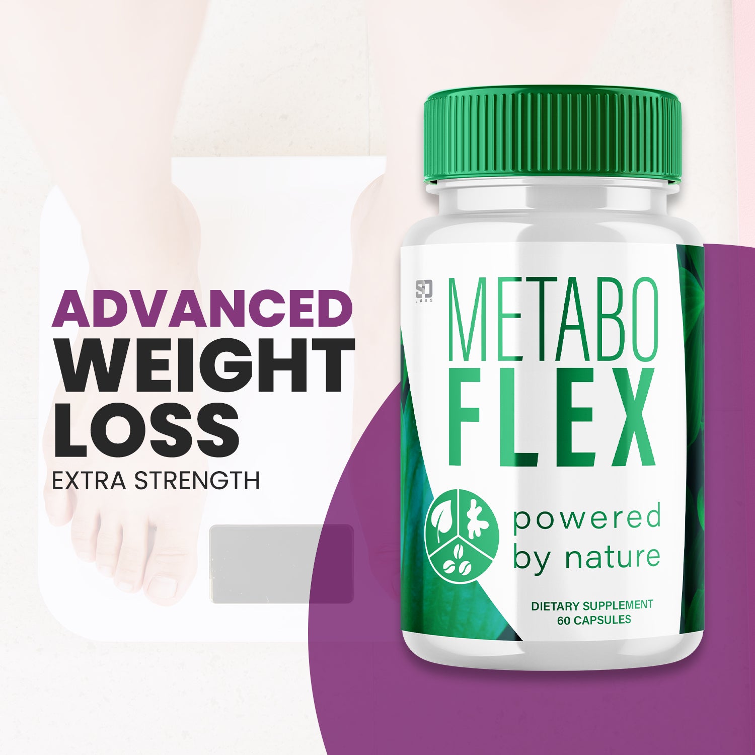 (3 Pack) Metaboflex, Metabo Flex Weight Loss & Fat Burn Capsules (180 Capsules)
