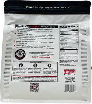 Labrada 100% Whey Protein, Vanilla, 4.13 Pound 