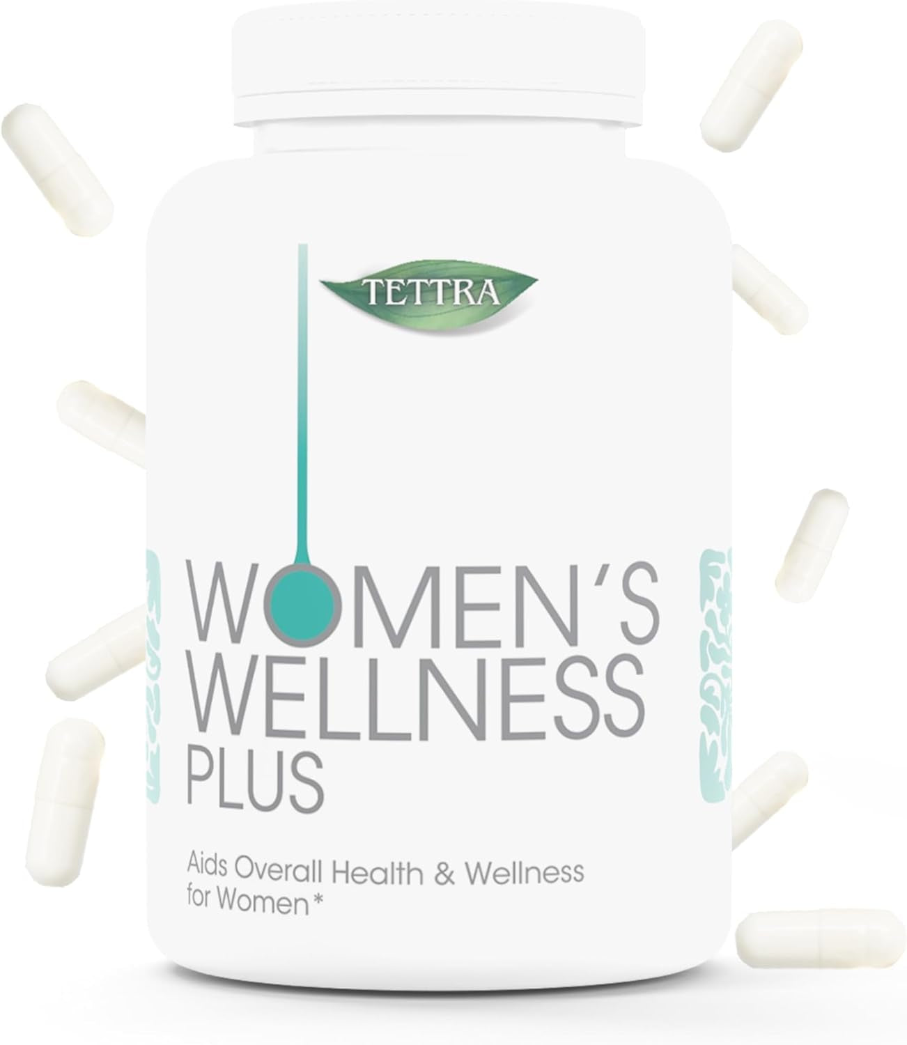 Women'S Wellness: Myo-Inositol & D-Chiro Inositol Blend Capsule | 30-Day Supply | Hormonal Balance & Healthy Ovarian Function Support for Women | Vitamin B8 | 60 Inositol Supplement Caps