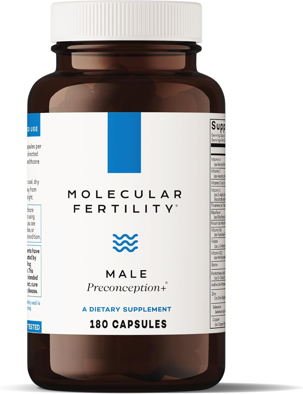 Male Preconception+ | Male Fertility Supplement | 30 Day Supply 
