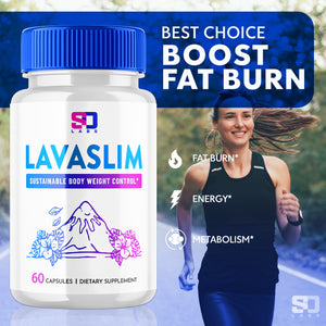 Lavaslim Supports Body Weight Control, Boosts Energy and Balance (5 Pack) 
